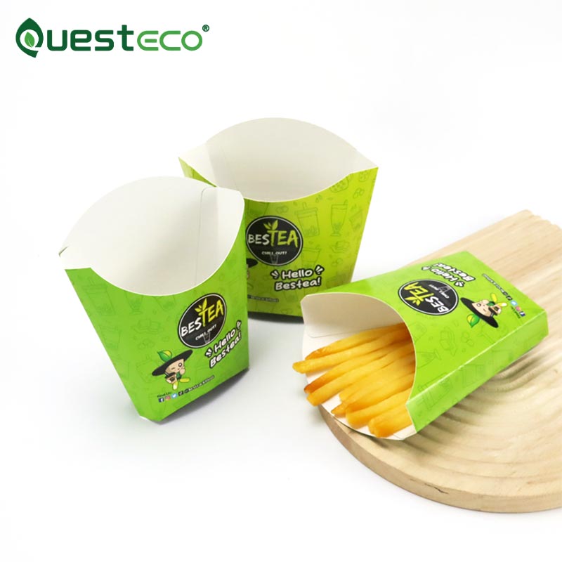 Faltbare Kartoffelchips-Box