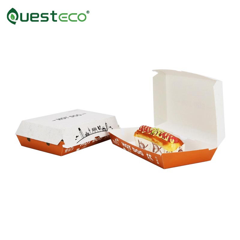 Stick-Hot-Dog-Papierbox